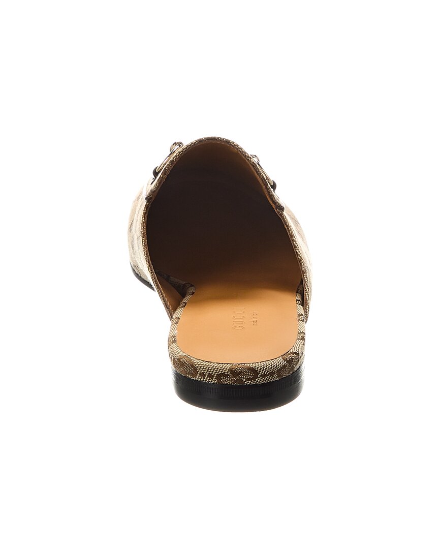 Gucci Princetown Gg Canvas Mule
