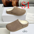 GAS1 Wool Women Shoes 35-41 cotton slippers with Box