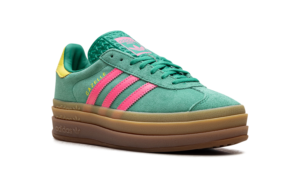 Gazelle Bold WMNS "Court Green Lucid Pink" JH9668