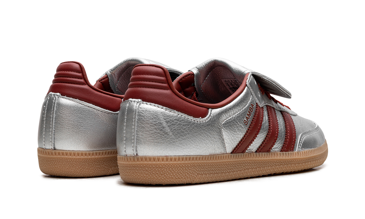 Samba LT WMNS "Silver Metallic Ruby Gum" JH5707